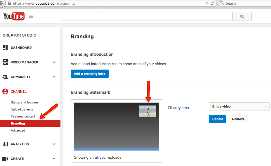 YouTube Branding - How To Add A Watermark To Your Videos