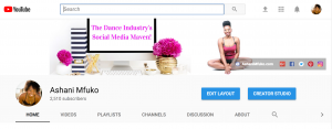 Ashani Mfuko YouTube Tips - How To Add Social Media Icons To Your Cover Photo