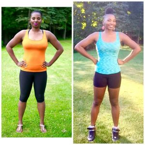 Ashani Mfuko Before & After Fitness Transormation