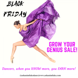 Black Friday Grow Your Genius Sale